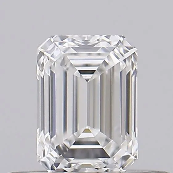 0.4ct EMERALD F IF Natural diamond
