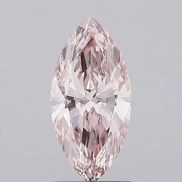 1.51ct MARQUISE Fancy Intense Pink VS1 Coloured Lab diamond
