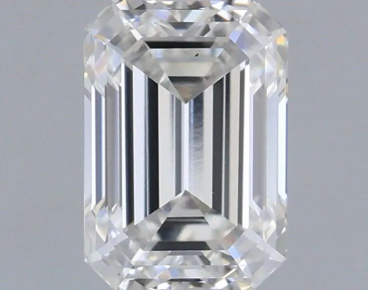 0.82ct EMERALD F VS1 Lab Grown diamond