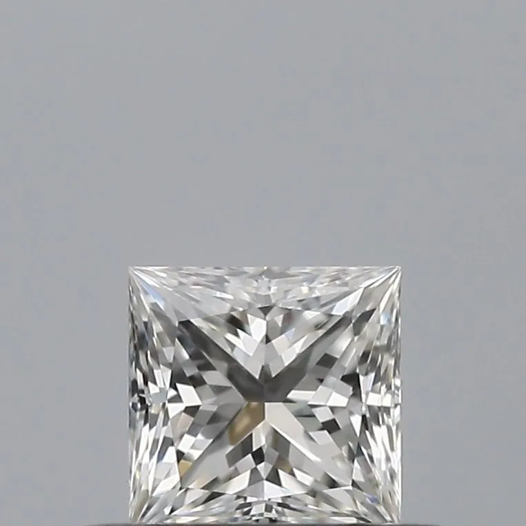 0.32ct PRINCESS F VVS2 Natural diamond