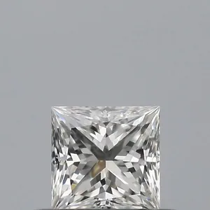 0.32ct PRINCESS F VVS2 Natural diamond