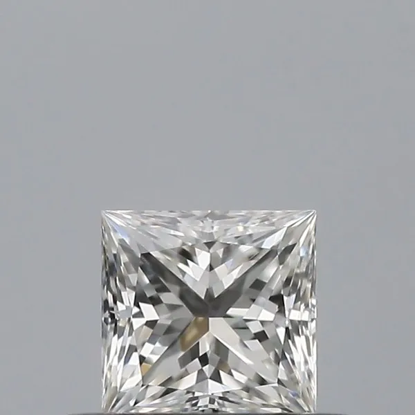 0.32ct PRINCESS F VVS2 Natural diamond