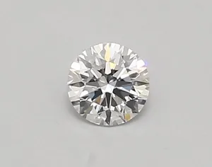 0.34ct ROUND D VVS2 Lab diamond
