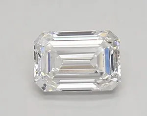 0.68ct EMERALD D VVS2 Lab diamond