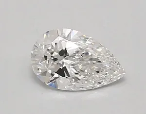 0.76ct PEAR D VVS1 Lab diamond