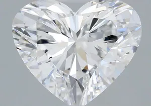 1.05ct HEART D VVS2 Lab diamond