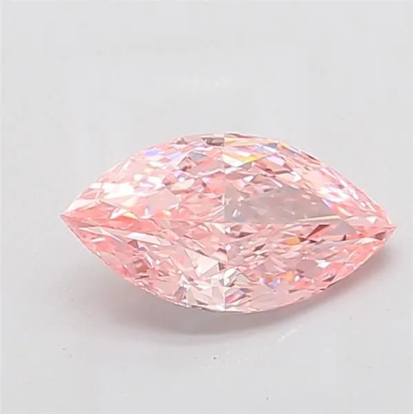 2.13ct MARQUISE Fancy Vivid Pink VVS2 Coloured Lab diamond