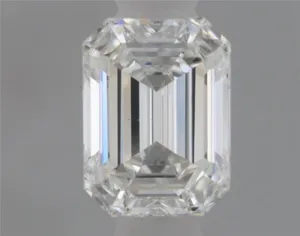 0.47ct EMERALD F VS1 Natural diamond