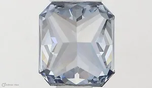 0.52ct RADIANT Fancy Vivid Blue VVS1 Coloured Lab diamond