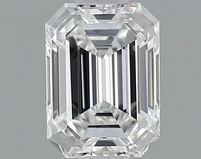 0.50ct EMERALD F VVS2 Natural diamond