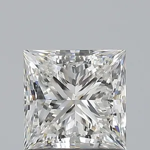 0.9ct PRINCESS H VVS2 Natural diamond