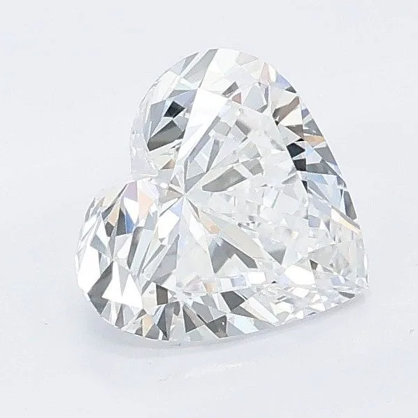 1.08ct HEART D VVS2 Lab diamond