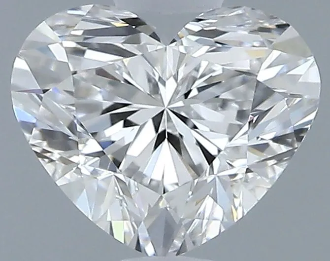 0.70ct HEART E VVS2 Natural diamond