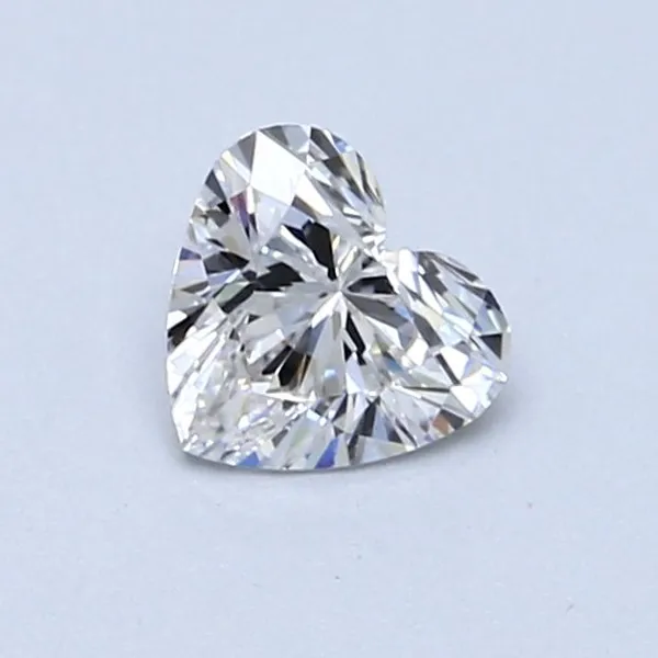 0.61ct HEART G VVS2 Natural diamond