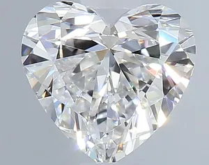 0.4ct HEART F IF Natural diamond