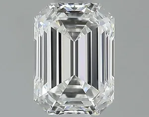 0.51ct EMERALD E VS1 Natural diamond