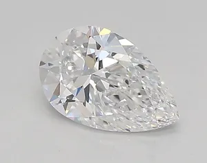 0.84ct PEAR D VVS2 Lab diamond