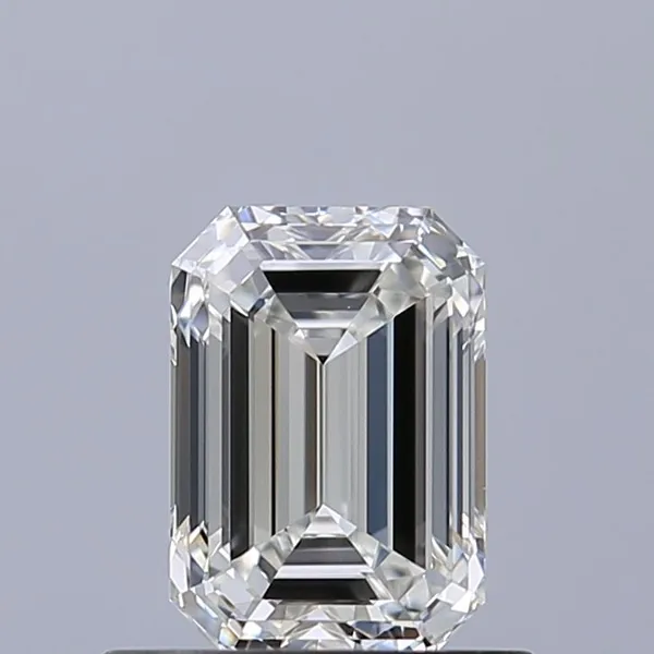 0.7ct EMERALD H VVS1 Natural diamond