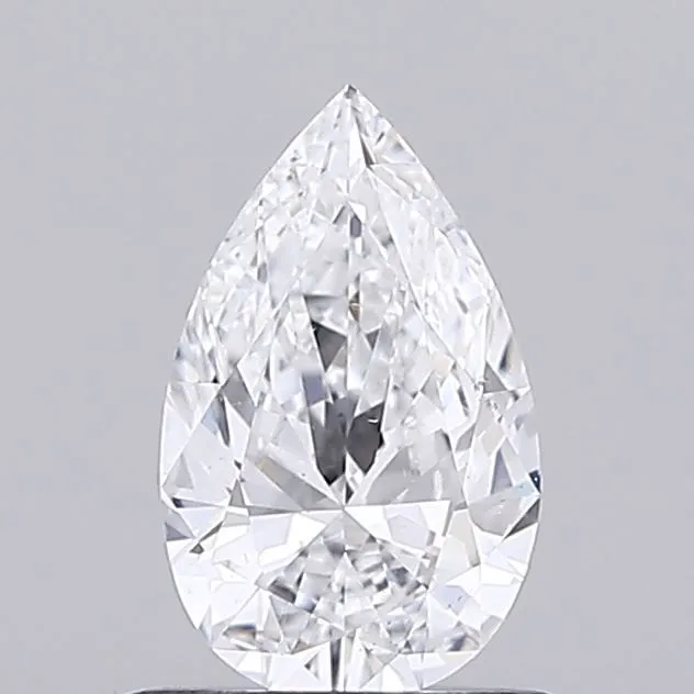 0.53ct PEAR D SI1 Natural diamond