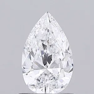 0.53ct PEAR D SI1 Natural diamond