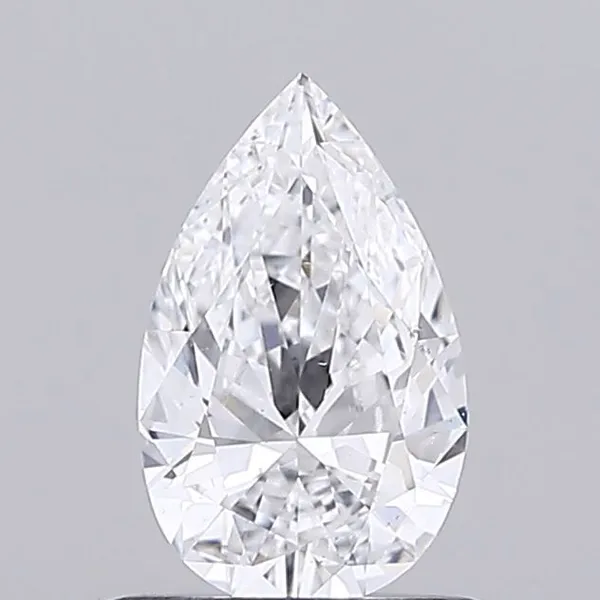 0.53ct PEAR D SI1 Natural diamond