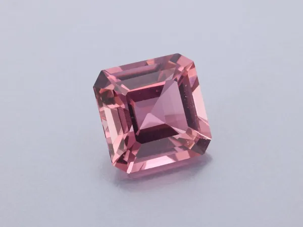 1.26ct Pink Tourmaline, Emerald Cut gemstone