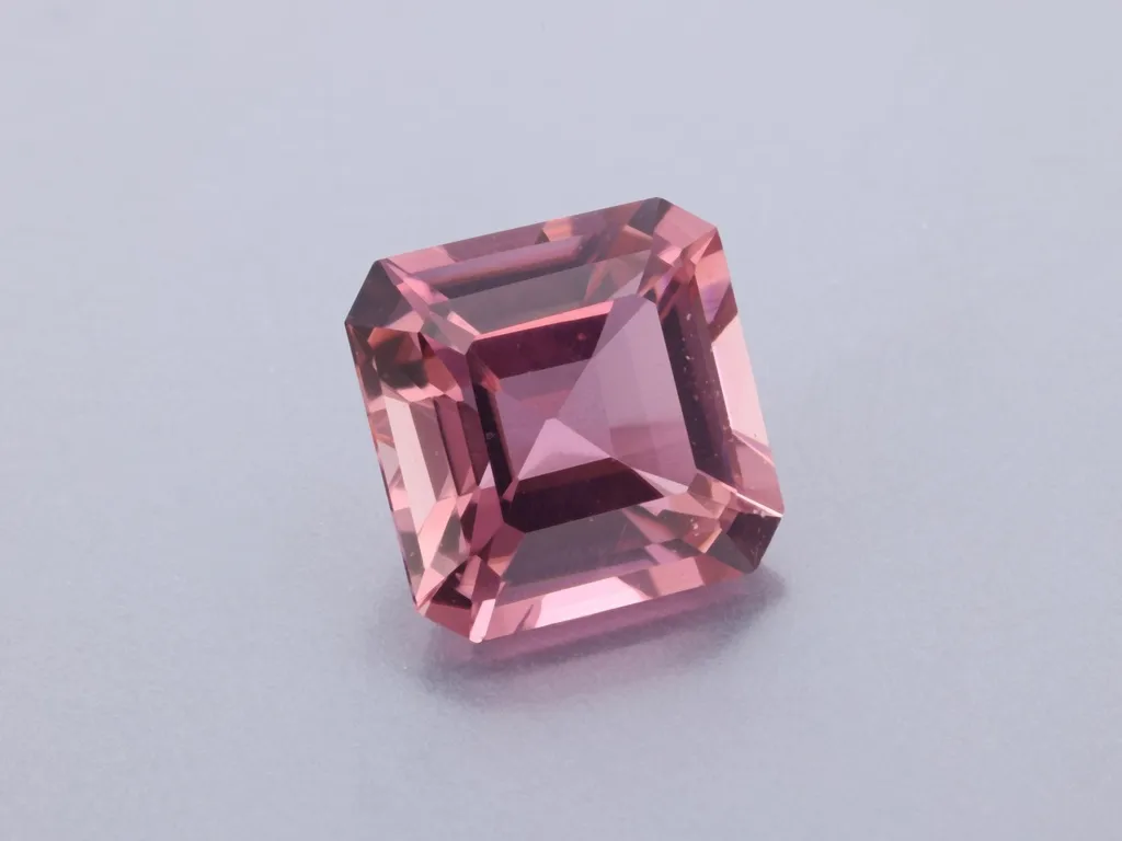 1.26ct Pink Tourmaline, Emerald Cut gemstone