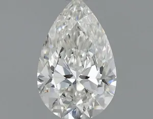 0.5ct PEAR H SI1 Natural diamond