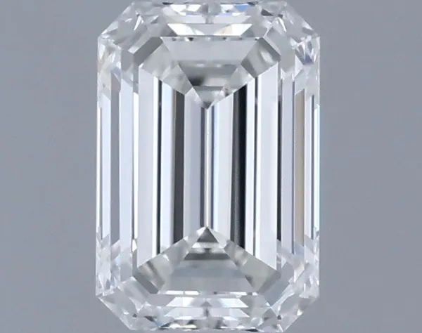 0.4ct EMERALD H VVS2 Natural diamond