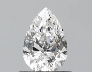 0.5ct PEAR E VS2 Natural diamond
