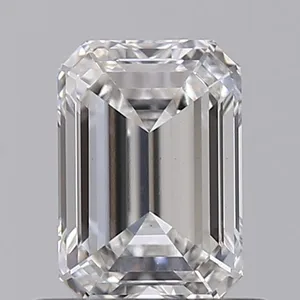 0.72ct EMERALD F VS1 Lab diamond