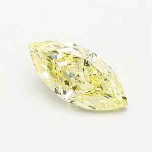 1.03ct MARQUISE Fancy Yellow VS2 Coloured Lab diamond