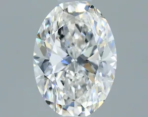0.51ct OVAL F VVS2 Natural diamond