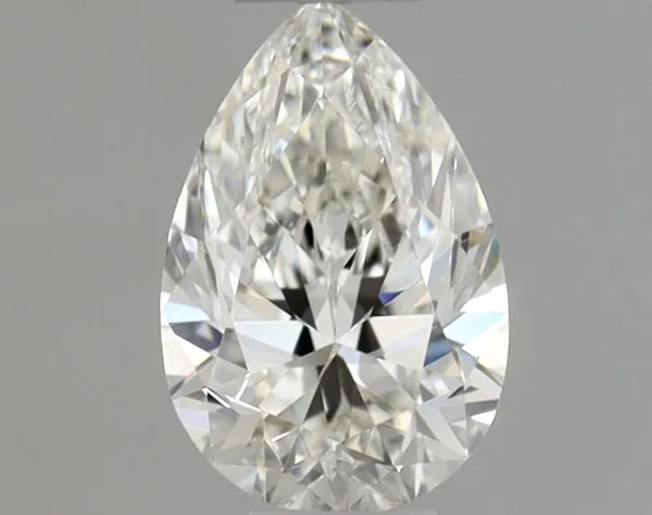 0.32ct PEAR H VVS2 Natural diamond