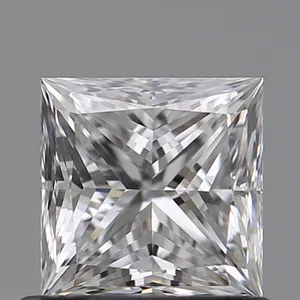 0.71ct PRINCESS E VVS2 Natural diamond