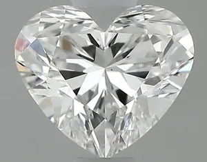 0.62ct HEART F VS2 Natural diamond