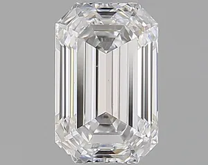 0.35ct EMERALD D VS1 Natural diamond