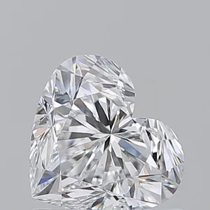1.01ct HEART D SI1 Natural diamond