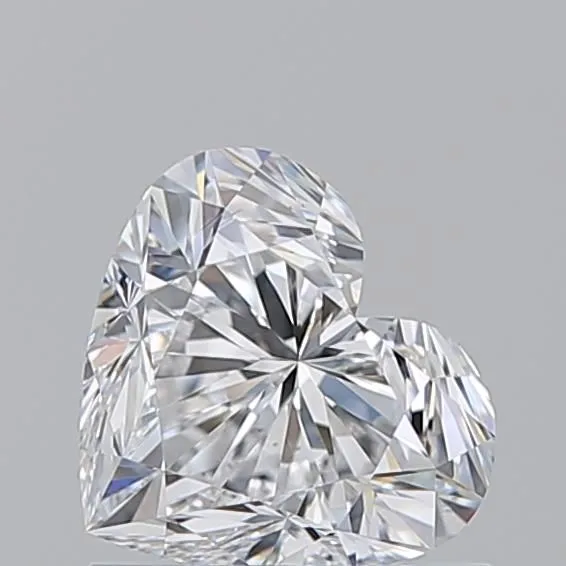 1.01ct HEART D SI1 Natural diamond