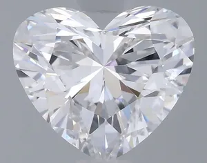 1.05ct HEART D VVS2 Lab diamond