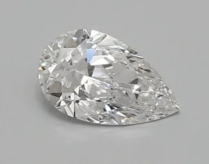 0.83ct PEAR D VVS2 Lab diamond