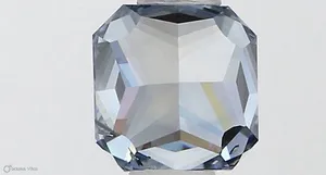 0.5ct RADIANT Fancy Vivid Blue SI1 Coloured Lab diamond