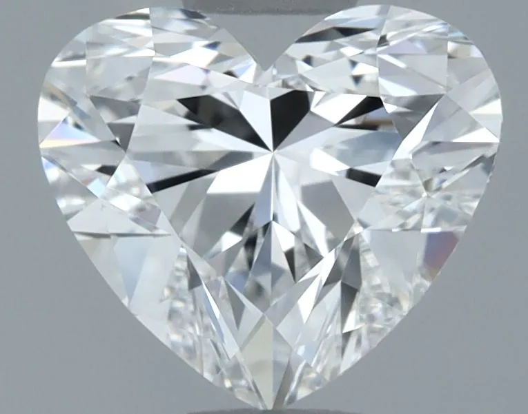 1.00ct HEART F VVS1 Natural diamond