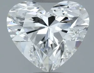 1ct HEART F VVS1 Natural diamond