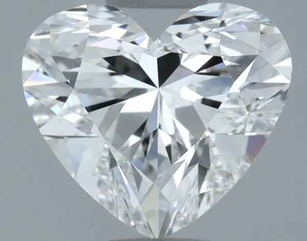 1ct HEART F VVS1 Natural diamond