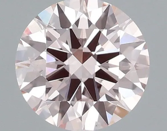 1.03ct ROUND Fancy Pink VS1 Coloured Lab diamond