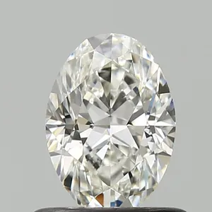 0.6ct OVAL H VVS2 Natural diamond