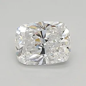 0.66ct CUSHION D VVS2 Lab diamond