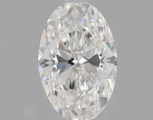 0.53ct OVAL F VVS2 Natural diamond