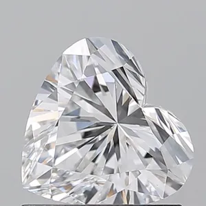 0.91ct HEART D VS1 Natural diamond